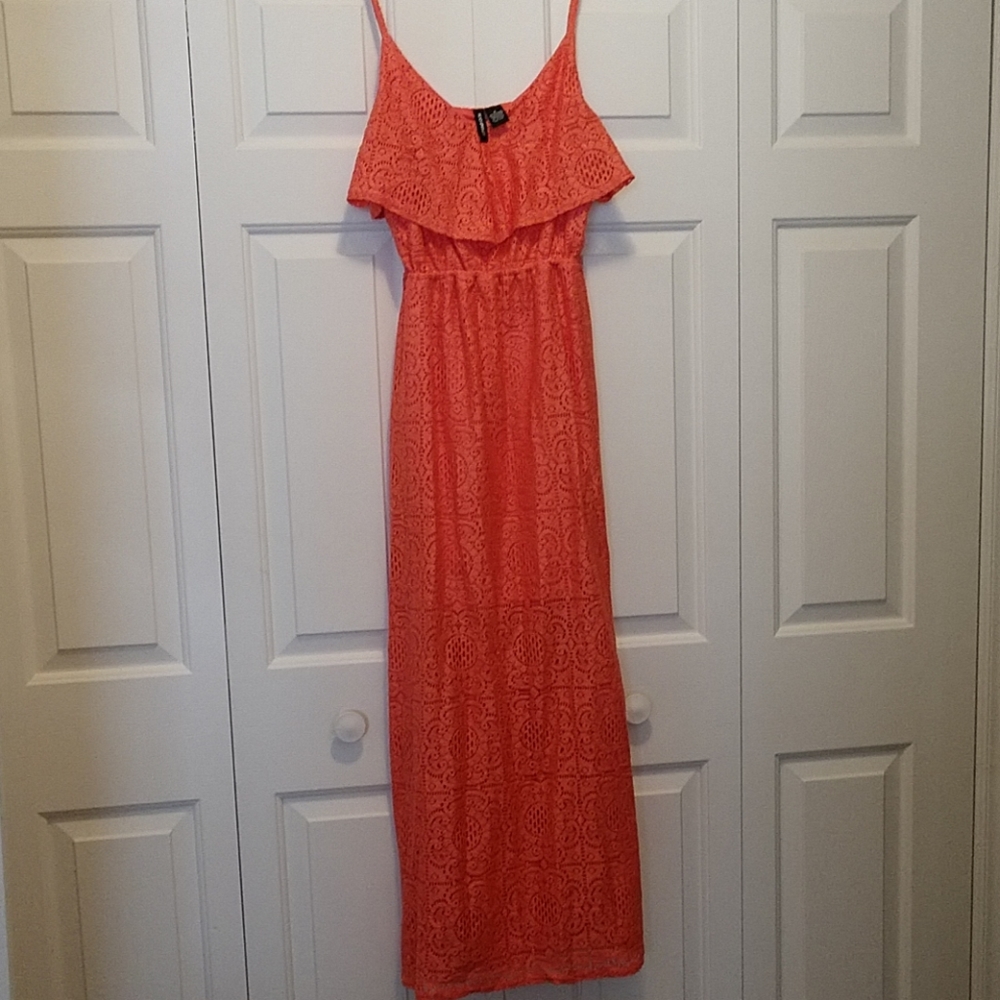 No Comment Peach Dress